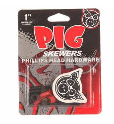 Винты для скейтборда Pig Skewers Red Phillips 1 Skewers