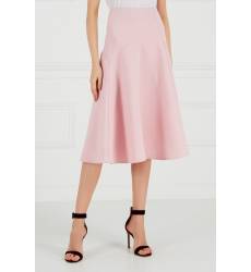 Розовая шерстяная юбка Розовая шерстяная юбка