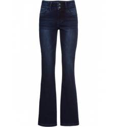 джинсы bonprix Джинсы стрейчевые расклешенные с утяжкой, высокий