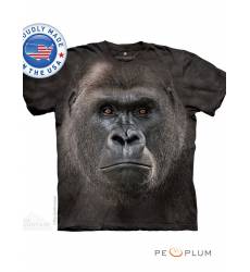 футболка The Mountain Футболка с обезьяной Big Face Lowland Gorilla