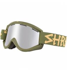 Маска для сноуборда Shred Soaza Trooper Platinum Military Green/Yellow Soaza