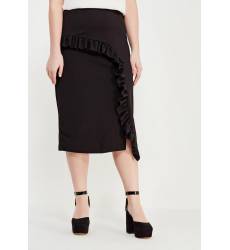 Юбка LOST INK PLUS PENCIL SKIRT WITH RUFFLE SEAM