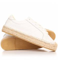 Кеды кроссовки низкие женские Soludos Platform Tennis Sneaker White Platform Tennis Sneaker