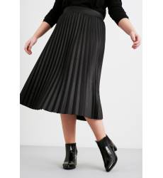 Юбка LOST INK PLUS PLEATED SKIRT IN COATED JERSEY