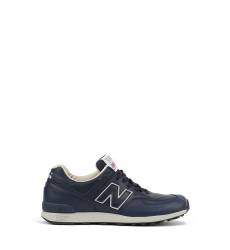 кроссовки New Balance Синие кожаные кроссовки №576