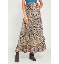 юбка Isabel Marant Etoile Льняная юбка с цветочным принтом