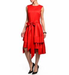 Платье Apron Red YULIASWAY Платья и сарафаны приталенные