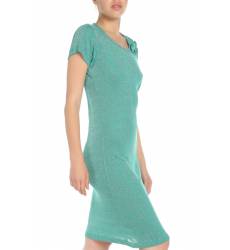 Прилегающее платье с брошью BLUGIRL BEACHWEAR Платья и сарафаны приталенные