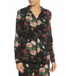 блузка Ichi Рубашка с принтом Цветы