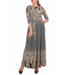 Длинное платье с узорами Lamiavita Платья и сарафаны приталенные