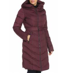 Полуприлегающее пальто с поясом SNOWIMAGE Пальто в стиле куртки