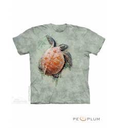 футболка The Mountain Футболка с изображением из водного мира Sea Turtle