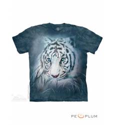 футболка The Mountain Футболка с тигром Thoughtful White Tiger
