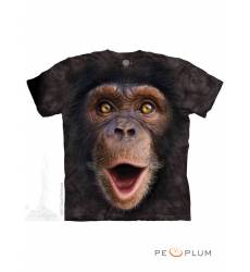 футболка The Mountain Футболка с обезьяной Happy Chimp