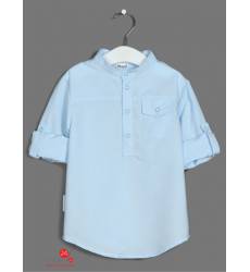 Рубашка ЁМАЁ для мальчика, цвет голубой 40999033