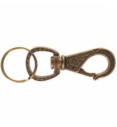 Карабин Brixton Scroll Key Clip Antique Bronze Scroll Key Clip