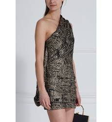 платье Isabel Marant Платье из шелка с люрексом