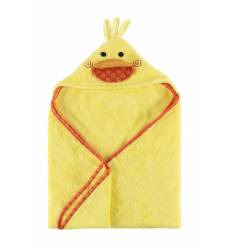 Желтое детское полотенце с капюшоном Желтое детское полотенце с капюшоном