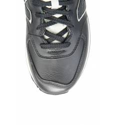 кроссовки New Balance Черные кожаные кроссовки №574