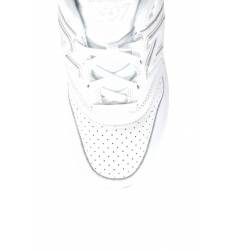 кроссовки New Balance Белые кожаные кроссовки с перфорацией №597