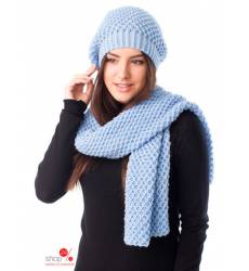 Комплект: шапка, шарф Bakhur, цвет голубой 41643590