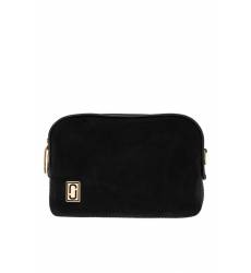 сумка Marc Jacobs Черная замшевая сумка с логотипом