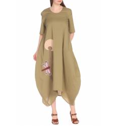 Платье с аппликацией Adzhedo Платья и сарафаны в стиле ретро (винтажные)