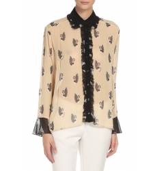 блузка Cristina Effe Полуприлегающая блузка с застежкой на пуговицы