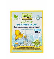 Соль для ванн Babyline детская c чередой в фильтр пакетах, 500 г
