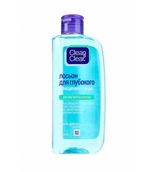 Лосьон для лица Johnson & Johnson Clean&Clear для глубокого очищения лица для чувств