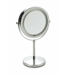Зеркало Gezatone косметологическое 2-х стороннее со светодиодной по