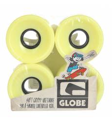 Колеса для скейтборда для лонгборда Globe Bantam Wheel Glow In The Dark 83A 62 mm Bantam Wheel