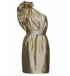 платье Stella McCartney Золотистое асимметричное платье