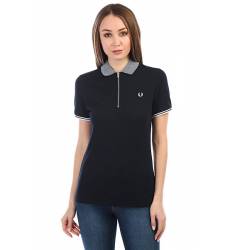 поло Fred Perry Tipped Zip Neck Pique