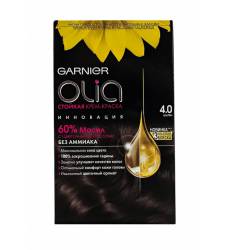 Краска для волос Garnier Olia, оттенок 4.0, Шатен