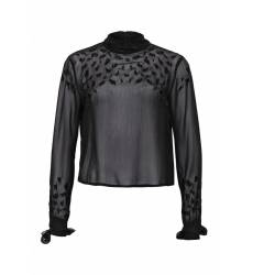 Блуза LOST INK LEOPARD EMBROIDERED TOP