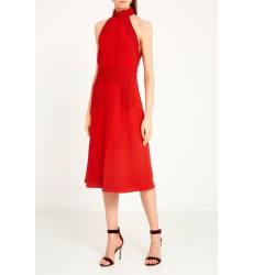 мини-платье Gucci Красное платье-хальтер