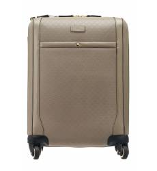 чемодан Gucci Серый кожаный чемодан