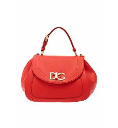 сумка Dolce&Gabbana Красная кожаная сумка
