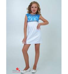 Платье Ladetto для девочки, цвет белый 42266830