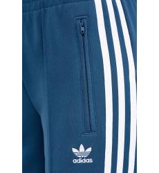 брюки adidas Голубые брюки с полосками