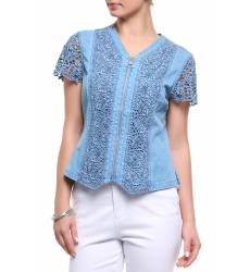 блузка LAFEI-NIER Блузы с коротким рукавом