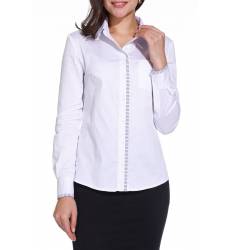блузка Gloss Полуприлегающая рубашка с длинными рукавами