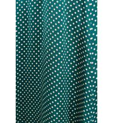 миди-платье Alexa Chung Зеленое платье в горох