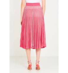 юбка VALENTINO Розовая плиссированная юбка