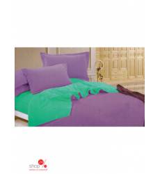 Комплект постельного белья, 2-спальный Pastel, цвет сиреневый, бирюзовый 42636457