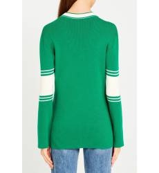 пуловер Red Valentino Шерстяной пуловер зеленого цвета