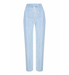 джинсы Isabel Marant Голубые вареные джинсы