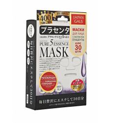 Комплект Japan Gals Маска с плацентой Pure5 Essential 30 шт