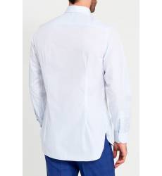 рубашка Canali Сорочка в бело-голубую клетку